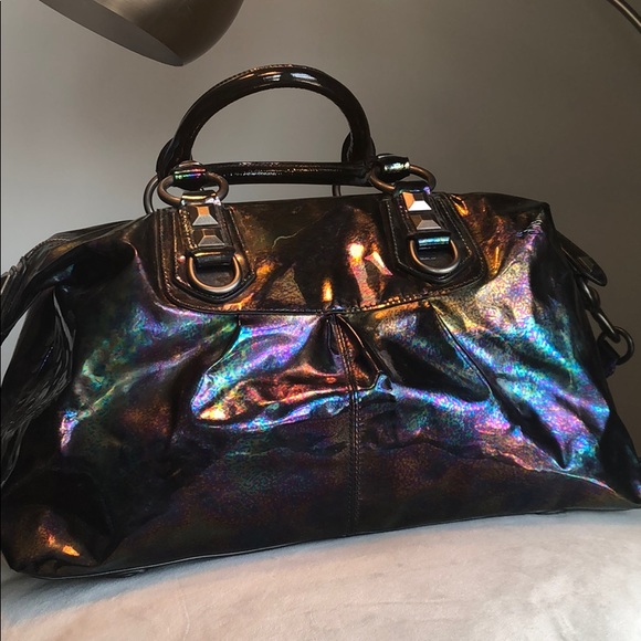 *RARE* Coach Sabrina Oil Slick Bag - Picture 5 of 8